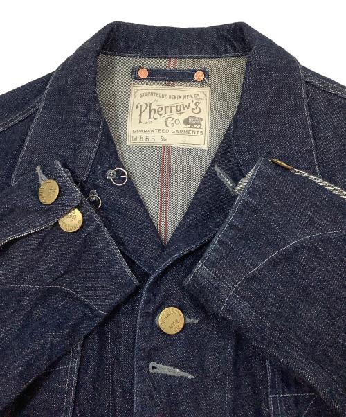 Pherrow's（フェローズ）Pherrow's (フェローズ) カバーオール インディゴ サイズ:38の古着・服飾アイテム