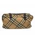 BURBERRY LONDON (バーバリーロンドン) ミニボストンバッグ ブラウン：20000円