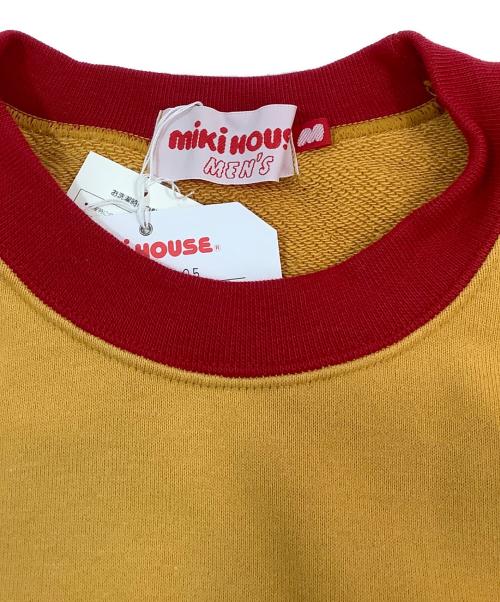 mikihouse（ミキハウス）mikihouse (ミキハウス) スウェット オレンジ×レッド サイズ:M 未使用品の古着・服飾アイテム