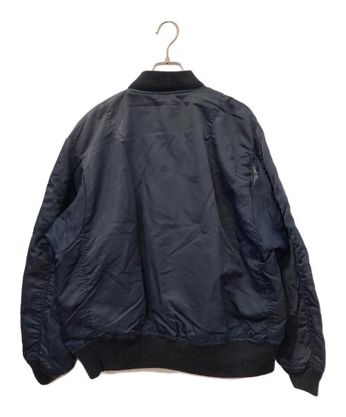 フライトジャケット（フライトジャケット）フライトジャケット (フライトジャケット) フライトジャケット ネイビー サイズ:記載なしの古着・服飾アイテム