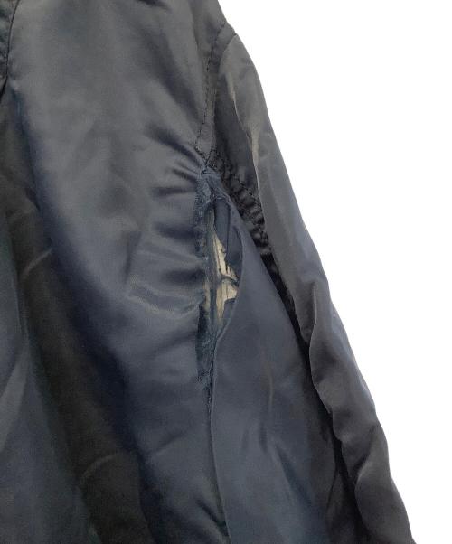 フライトジャケット（フライトジャケット）フライトジャケット (フライトジャケット) フライトジャケット ネイビー サイズ:記載なしの古着・服飾アイテム