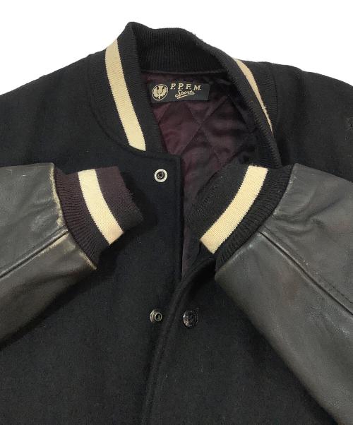 PPFM（ピーピーエフエム）PPFM (ピーピーエフエム) ブルゾン ブラック サイズ:記載なしの古着・服飾アイテム