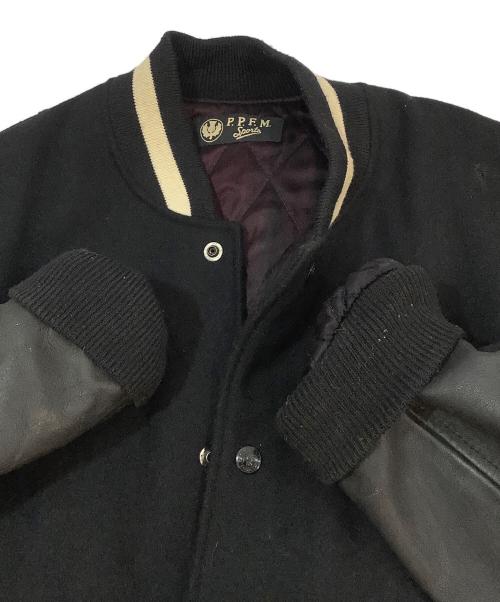 PPFM（ピーピーエフエム）PPFM (ピーピーエフエム) ブルゾン ブラック サイズ:記載なしの古着・服飾アイテム