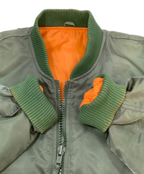 US ARMY（ユーエスアーミー）US ARMY (ユーエスアーミー) フライトジャケット グリーン サイズ:XLの古着・服飾アイテム