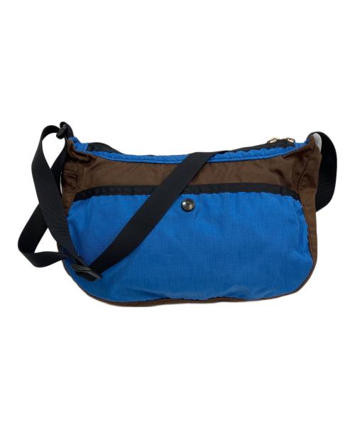 GREGORY（グレゴリー）GREGORY (グレゴリー) ショルダーバッグ ブルー×ブラウンの古着・服飾アイテム