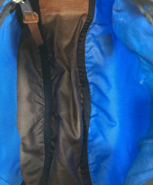 GREGORY（グレゴリー）GREGORY (グレゴリー) ショルダーバッグ ブルー×ブラウンの古着・服飾アイテム