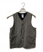 POST O'ALLSポストオーバーオールズ）の古着「ベスト」｜グレー