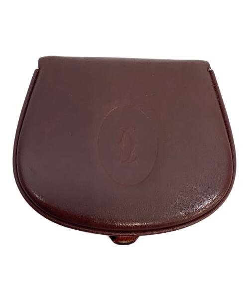 Cartier（カルティエ）Cartier (カルティエ) コインケース ボルドーの古着・服飾アイテム