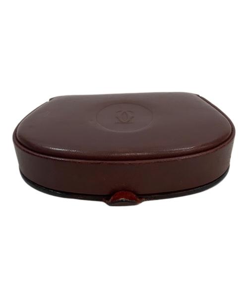 Cartier（カルティエ）Cartier (カルティエ) コインケース ボルドーの古着・服飾アイテム