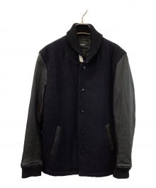 nano・universe（ナノ・ユニバース）の古着「スタジャン」｜ネイビー