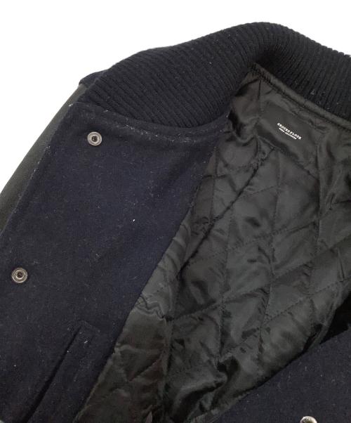 nano・universe（ナノ・ユニバース）nano・universe (ナノ・ユニバース) スタジャン ネイビー サイズ:Mの古着・服飾アイテム