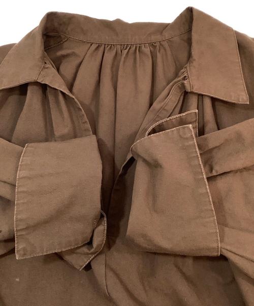 Plage（プラージュ）Plage (プラージュ) 長袖ワンピース ブラウン サイズ:38 未使用品の古着・服飾アイテム