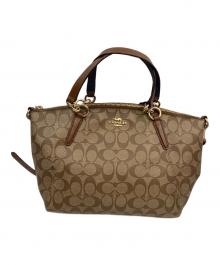 COACH（コーチ）の古着「2WAYバッグ」｜ベージュ