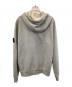 STONE ISLAND (ストーンアイランド) ジップパーカー グレー サイズ:M：23000円