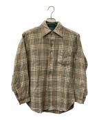 PENDLETONペンドルトン）の古着「長袖シャツ」｜グリーン×オレンジ