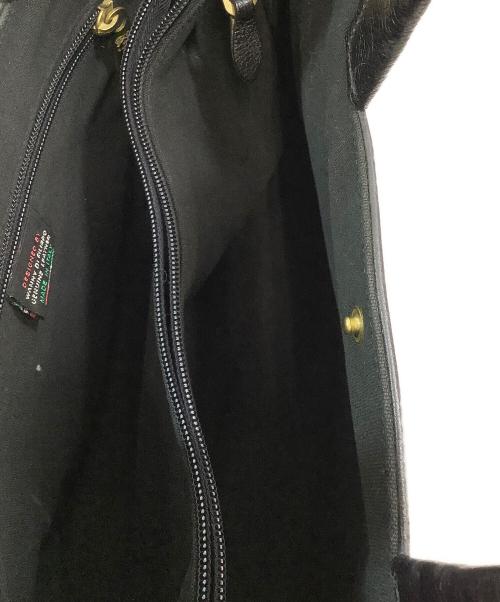 IL BISONTE（イル ビゾンテ）IL BISONTE (イル ビゾンテ) トートバッグ ブラックの古着・服飾アイテム