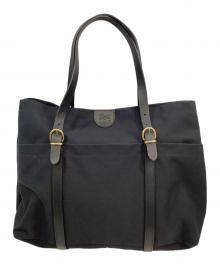 IL BISONTE（イル ビゾンテ）の古着「トートバッグ」｜ブラック