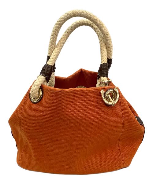 MICHAEL KORS（マイケル・コース）MICHAEL KORS (マイケル・コース) ハンドバッグ オレンジの古着・服飾アイテム