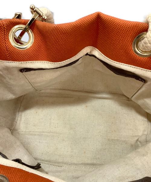 MICHAEL KORS（マイケル・コース）MICHAEL KORS (マイケル・コース) ハンドバッグ オレンジの古着・服飾アイテム