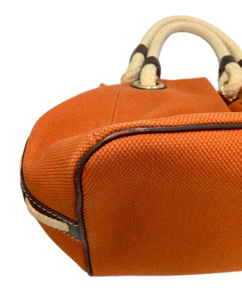 MICHAEL KORS（マイケル・コース）MICHAEL KORS (マイケル・コース) ハンドバッグ オレンジの古着・服飾アイテム