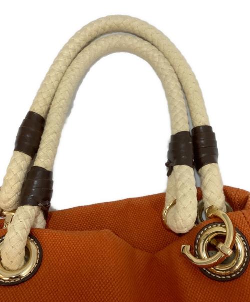 MICHAEL KORS（マイケル・コース）MICHAEL KORS (マイケル・コース) ハンドバッグ オレンジの古着・服飾アイテム