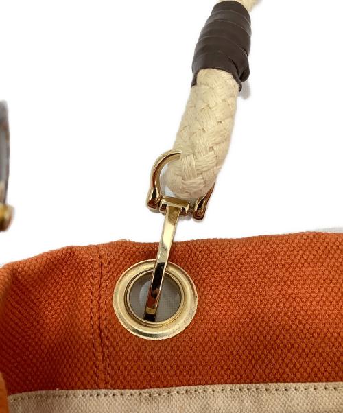 MICHAEL KORS（マイケル・コース）MICHAEL KORS (マイケル・コース) ハンドバッグ オレンジの古着・服飾アイテム