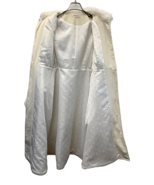 Rose Muse（ロゼミューズ）Rose Muse (ロゼミューズ) ロングコート ホワイト サイズ:Mの古着・服飾アイテム