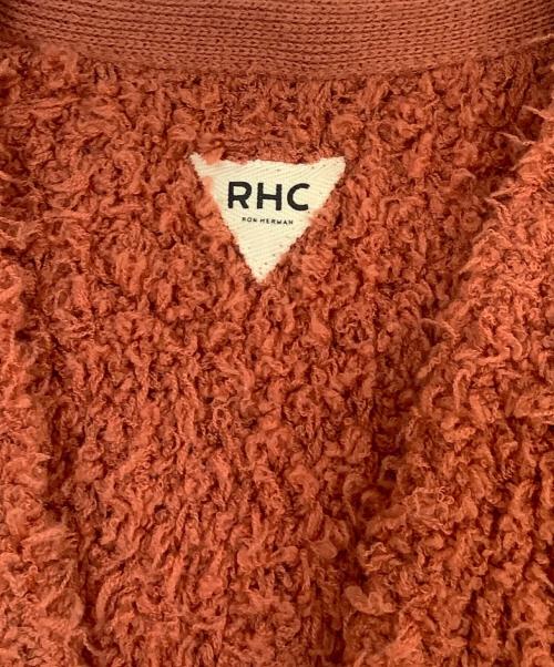 RHC Ron Herman（アールエイチシー ロンハーマン）RHC Ron Herman (アールエイチシー ロンハーマン) 厚手カーディガン オレンジ サイズ:XSの古着・服飾アイテム