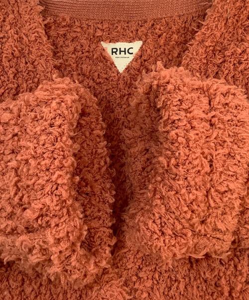RHC Ron Herman（アールエイチシー ロンハーマン）RHC Ron Herman (アールエイチシー ロンハーマン) 厚手カーディガン オレンジ サイズ:XSの古着・服飾アイテム