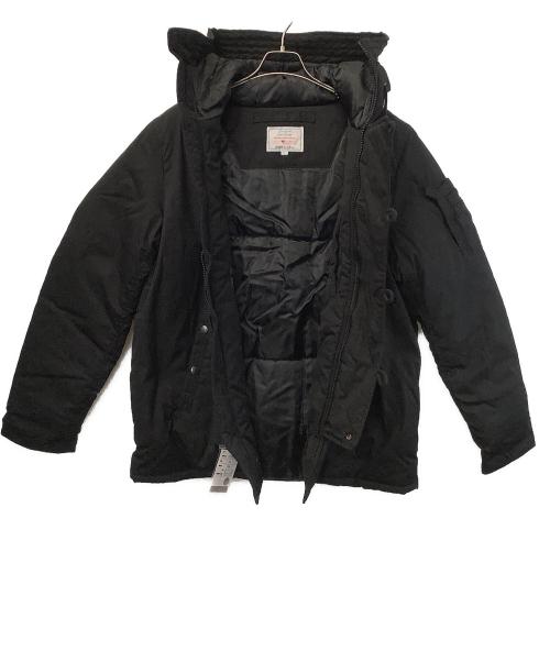 AVIREX（アヴィレックス）AVIREX (アヴィレックス) ミリタリージャケット ブラック サイズ:XLの古着・服飾アイテム