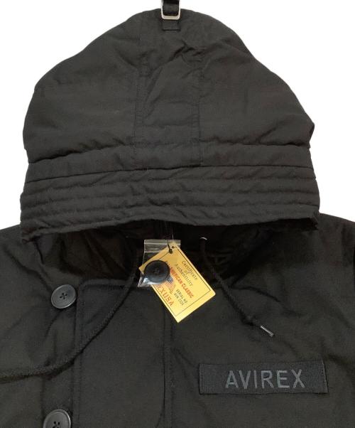 AVIREX（アヴィレックス）AVIREX (アヴィレックス) ミリタリージャケット ブラック サイズ:XLの古着・服飾アイテム