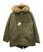 AVIREXアヴィレックス）の古着「ミリタリージャケット」｜オリーブ