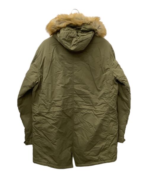 AVIREX（アヴィレックス）AVIREX (アヴィレックス) ミリタリージャケット オリーブ サイズ:XLの古着・服飾アイテム