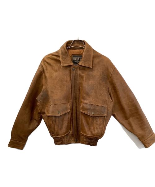 SEAHOP（シーホップ）SEAHOP (シーホップ) フライトジャケット ブラウン サイズ:Mの古着・服飾アイテム