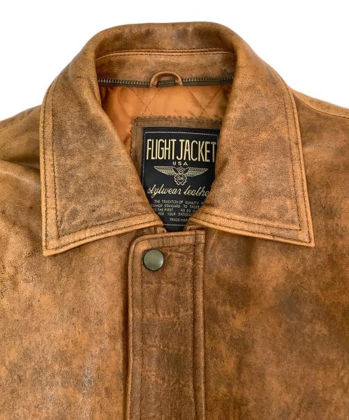 SEAHOP（シーホップ）SEAHOP (シーホップ) フライトジャケット ブラウン サイズ:Mの古着・服飾アイテム