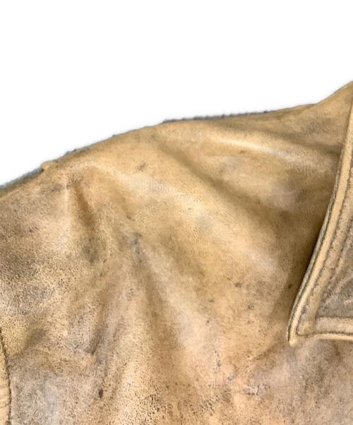 SEAHOP（シーホップ）SEAHOP (シーホップ) フライトジャケット ブラウン サイズ:Mの古着・服飾アイテム