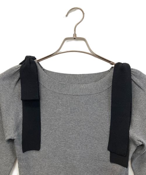 CELFORD（セルフォード）CELFORD (セルフォード) 薄手ニット グレー サイズ:Free 未使用品の古着・服飾アイテム