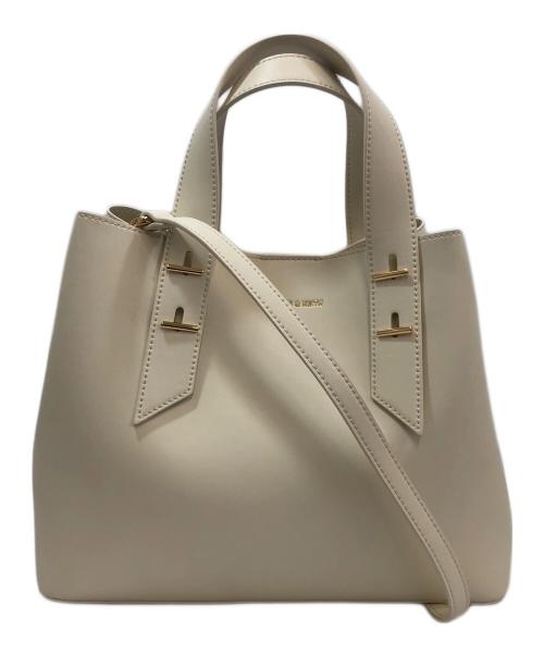 CHARLES & KEITH（チャールズアンドキース）CHARLES & KEITH (チャールズアンドキース) ハンドバッグ ホワイトの古着・服飾アイテム