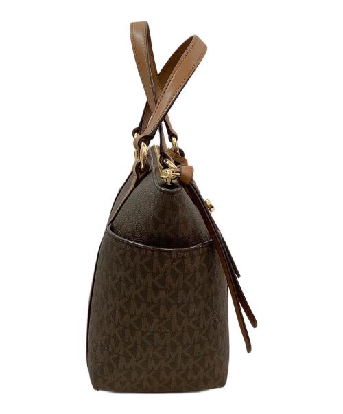 MICHAEL KORS（マイケル・コース）MICHAEL KORS (マイケル・コース) 2WAYバッグ ブラウンの古着・服飾アイテム