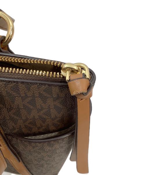 MICHAEL KORS（マイケル・コース）MICHAEL KORS (マイケル・コース) 2WAYバッグ ブラウンの古着・服飾アイテム