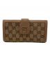 GUCCI（グッチ）の古着「長財布」｜ピンクベージュ