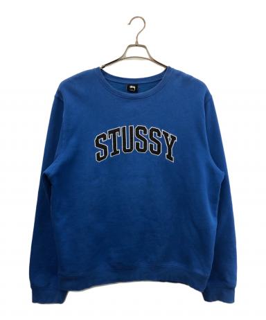中古・古着通販】stussy (ステューシー) カレッジロゴスウェット