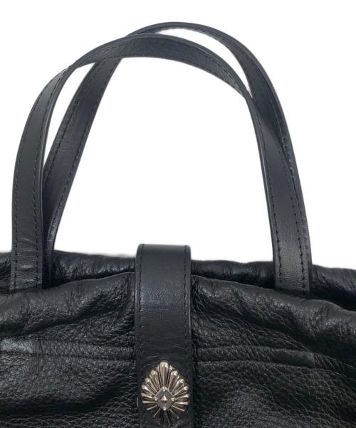 EAR（イア）EAR (イア) バックル 巾着ショルダーバッグ ブラックの古着・服飾アイテム