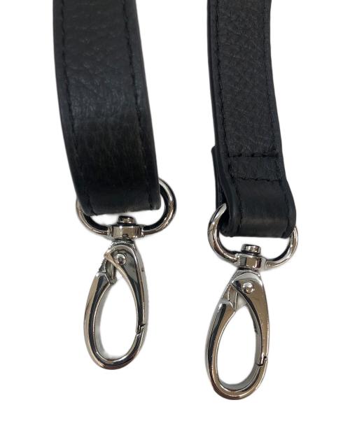 EAR（イア）EAR (イア) バックル 巾着ショルダーバッグ ブラックの古着・服飾アイテム