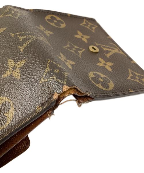 LOUIS VUITTON（ルイ ヴィトン）LOUIS VUITTON (ルイ ヴィトン) ポルトモネビエカルトクレディ ブラウンの古着・服飾アイテム