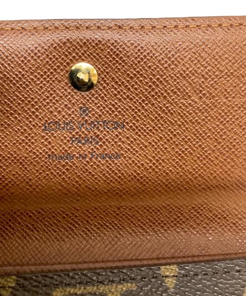 LOUIS VUITTON（ルイ ヴィトン）LOUIS VUITTON (ルイ ヴィトン) ポルトモネビエカルトクレディ ブラウンの古着・服飾アイテム