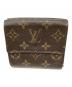 LOUIS VUITTON (ルイ ヴィトン) ポルトモネビエカルトクレディ ブラウン：18000円
