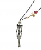 ANNA SUI×ナイトメアー・ビフォア・クリスマスアナスイ×ナイトメアー・ビフォア・クリスマス）の古着「「ジャック」モチーフ ネックレス」