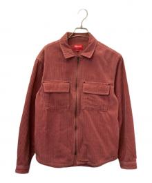 SUPREME（シュプリーム）の古着「コーデュロイシャツジャケット」｜ピンク