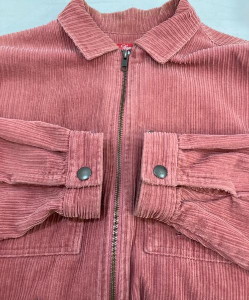 SUPREME（シュプリーム）Supreme (シュプリーム) コーデュロイシャツジャケット ピンク サイズ:Sの古着・服飾アイテム